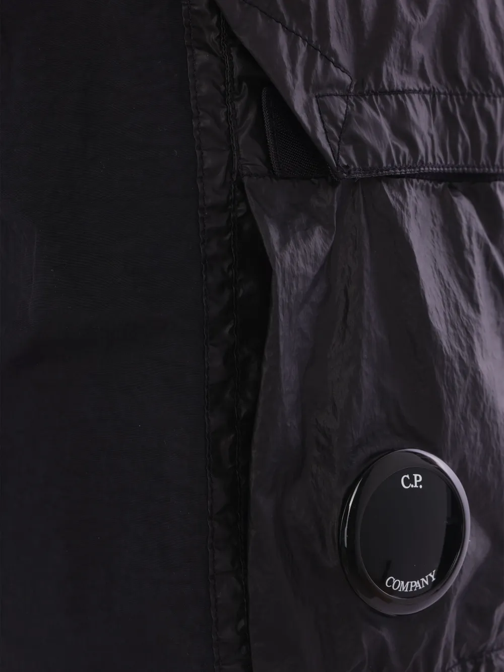C.P. Company Zwembroek met Lens-applicatie Zwart