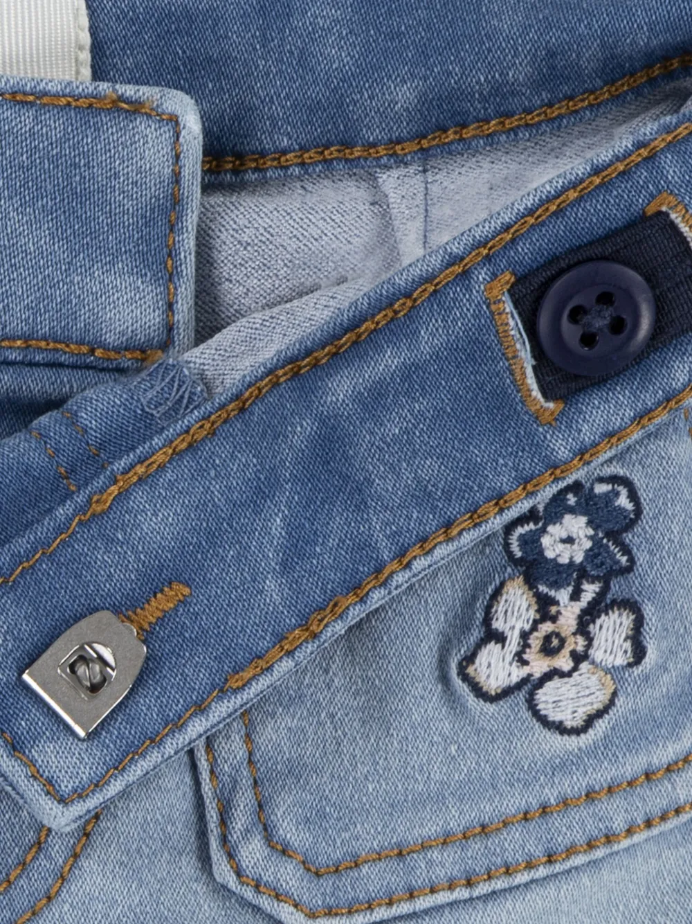 Levi's Kids Verfraaide spijkershorts Blauw