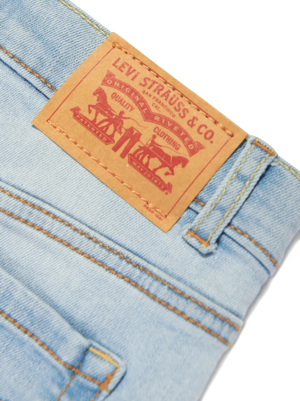 Levi's Kids 726 flared jeans Blauw