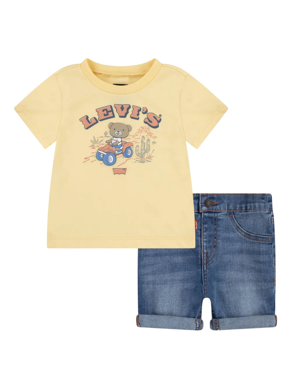 Levi's Babies' Four Wheeler Shorts (set Of Two)
