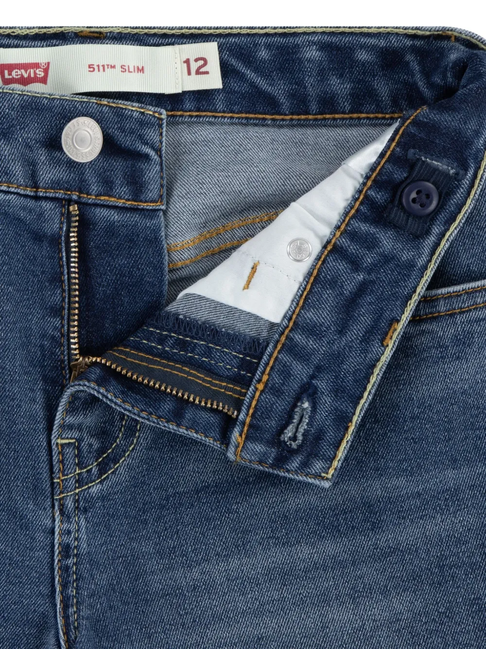 Levi's Kids Spijkershorts Bruin