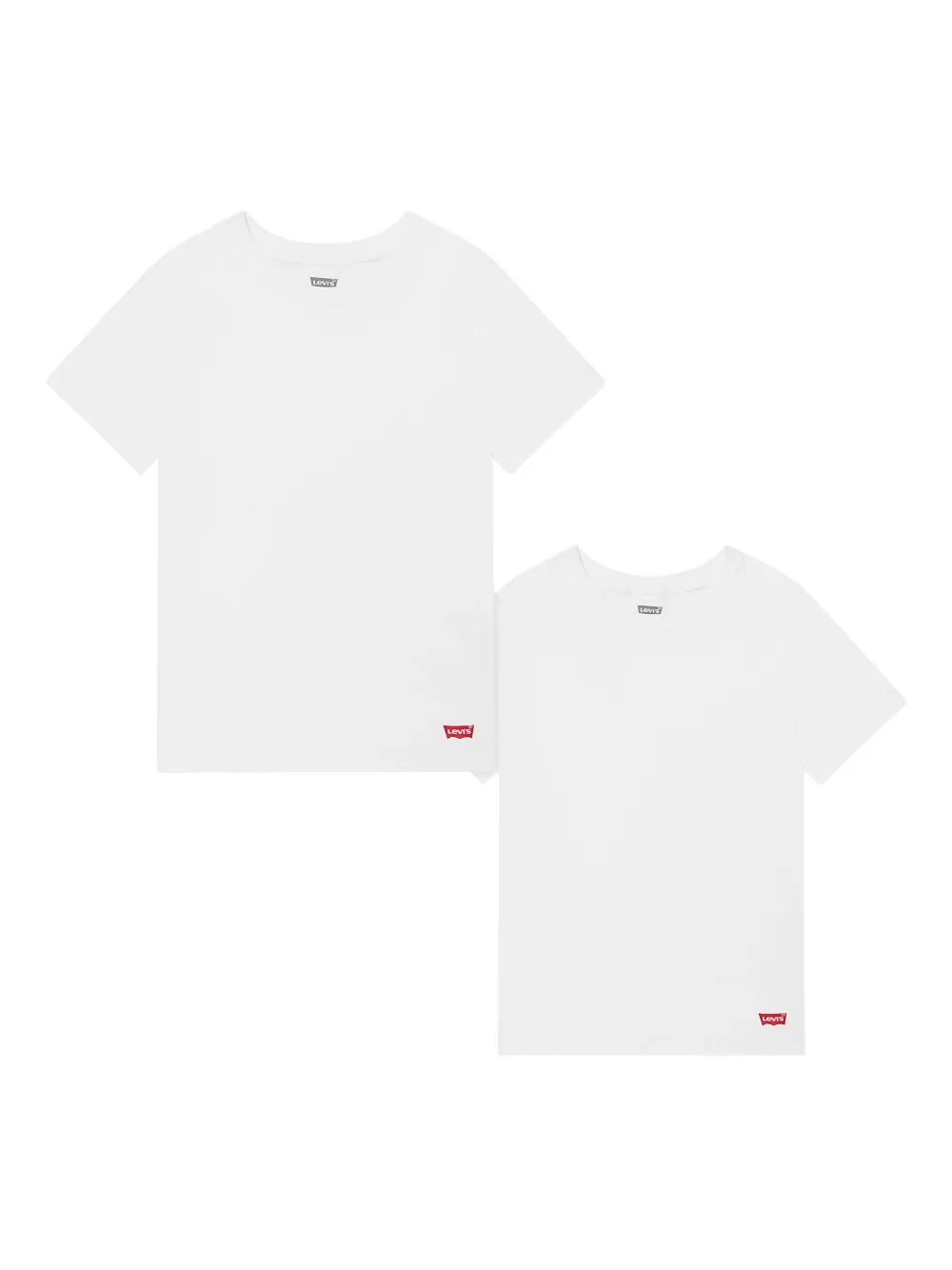 Levi's Kids コットン Tシャツ セット - ホワイト Levi's Kids コットン Tシャツ セット - ホワイト