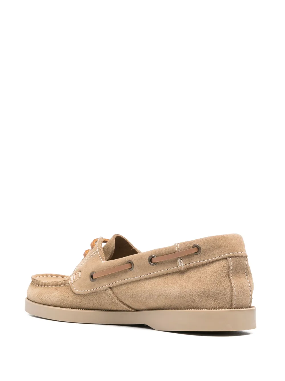 Manebi Hamptons boat shoes Neutrals