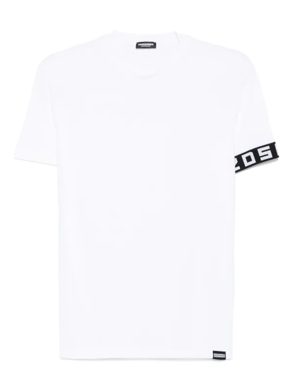 Dsquared2 - Black T-shirt with squiggly 