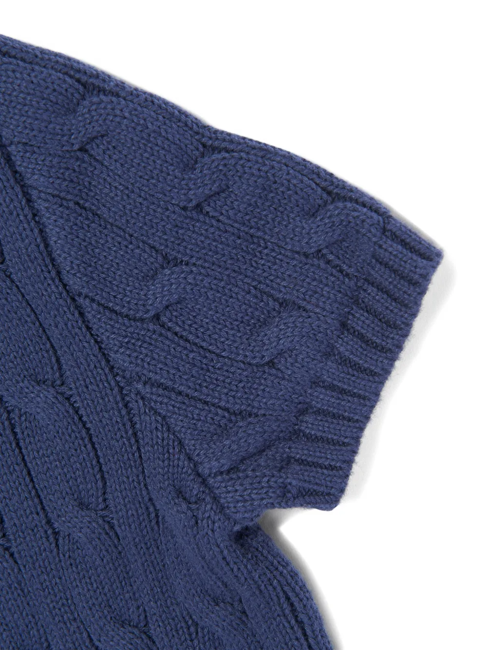 POLO RALPH LAUREN KIDS Gebreid poloshirt Blauw
