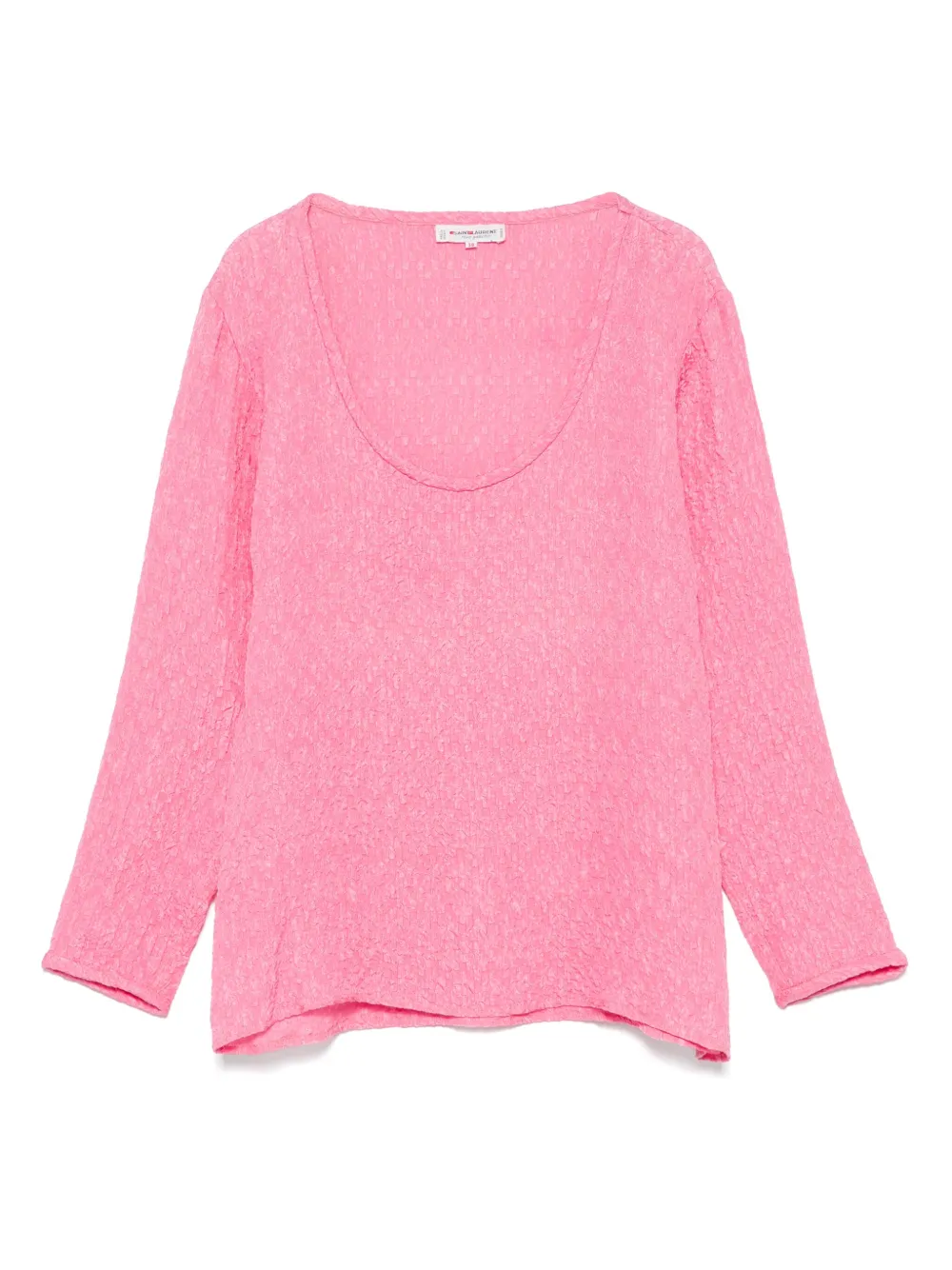 Saint Laurent Pre-Owned 1990s シルク ブラウス - ピンク Saint Laurent Pre-Owned 1990s シルク ブラウス - ピンク
