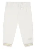 Fendi Kids jersey track pants - White