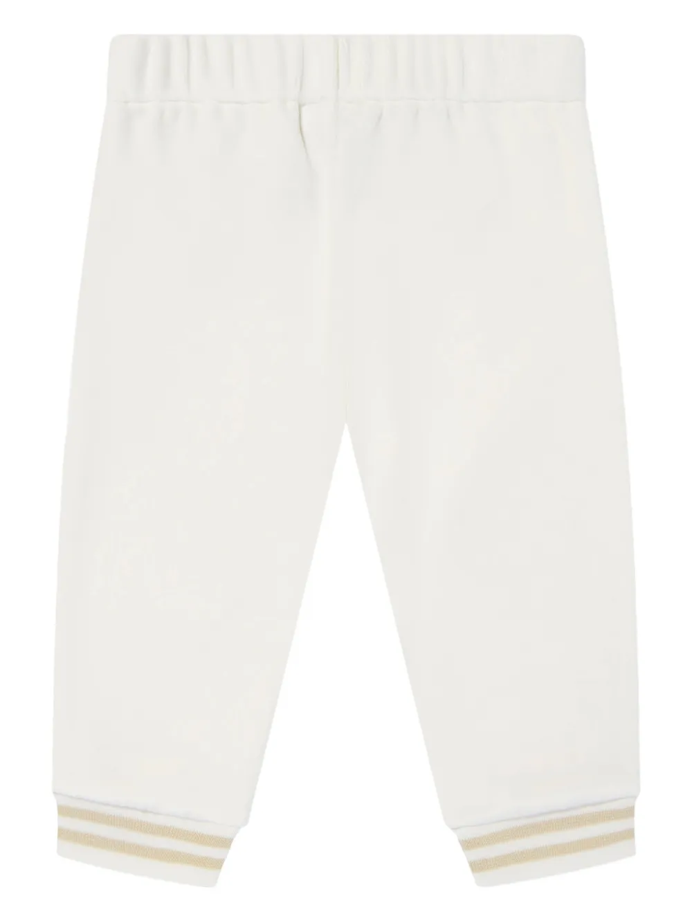 Fendi Kids Jersey trainingsbroek Wit