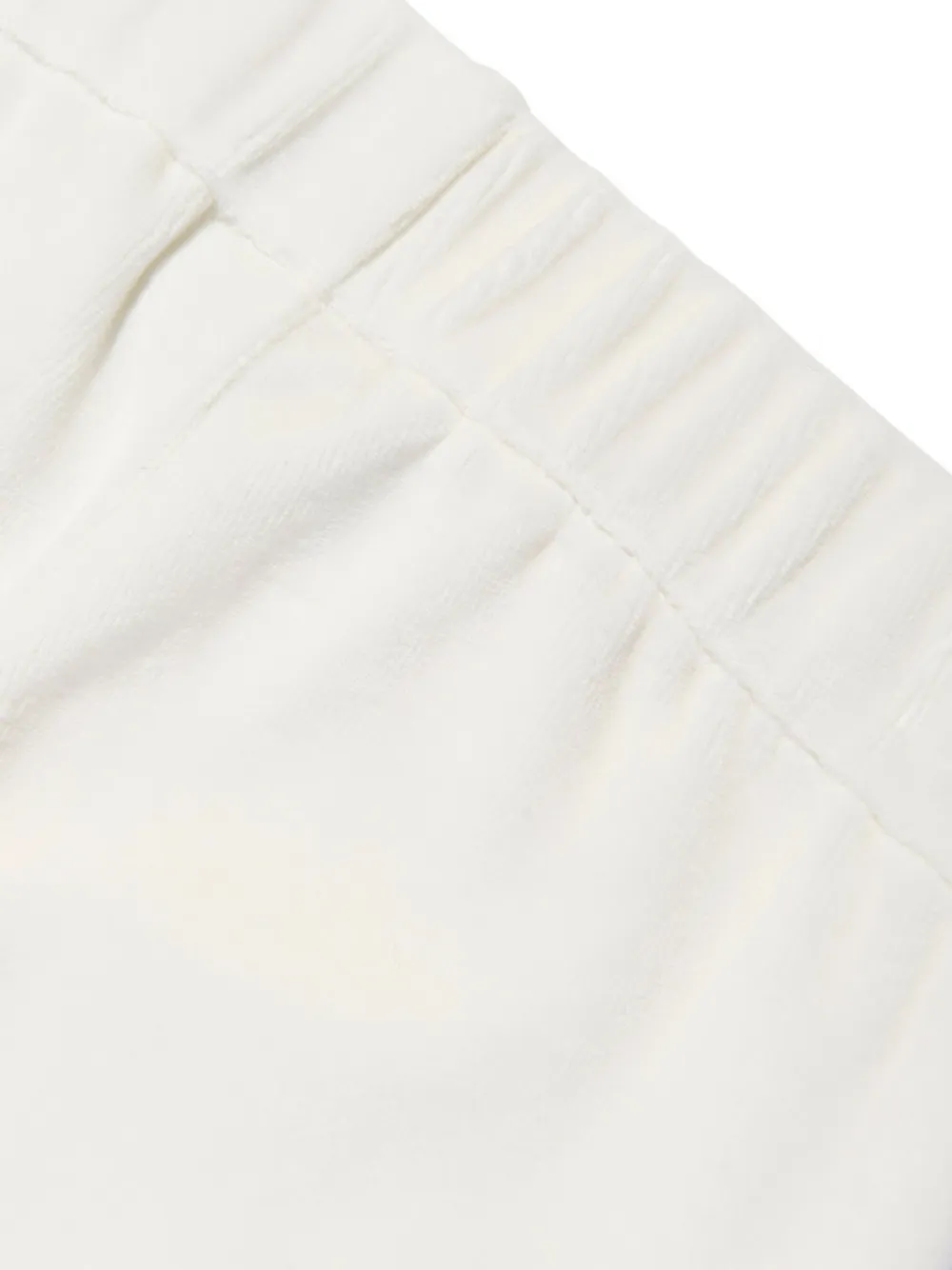 Fendi Kids Jersey trainingsbroek Wit