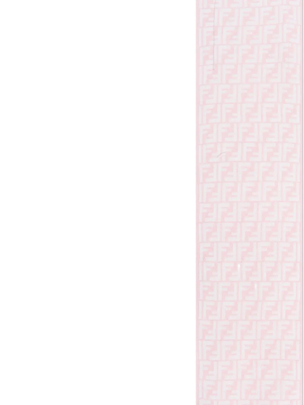Fendi Kids Gebreide sjaal Roze