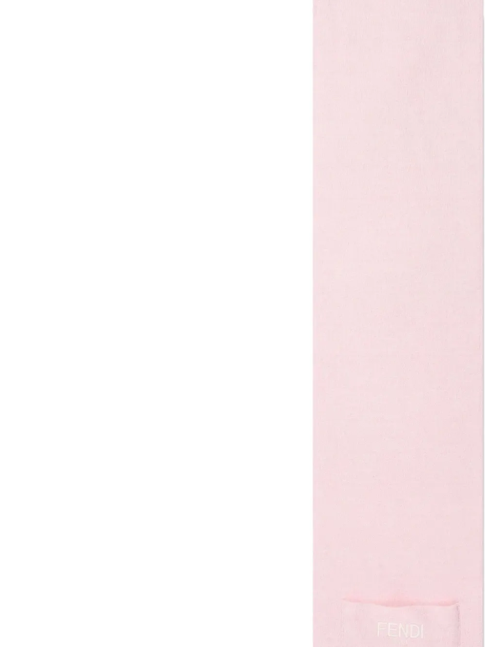 Fendi Kids Gebreide sjaal Roze
