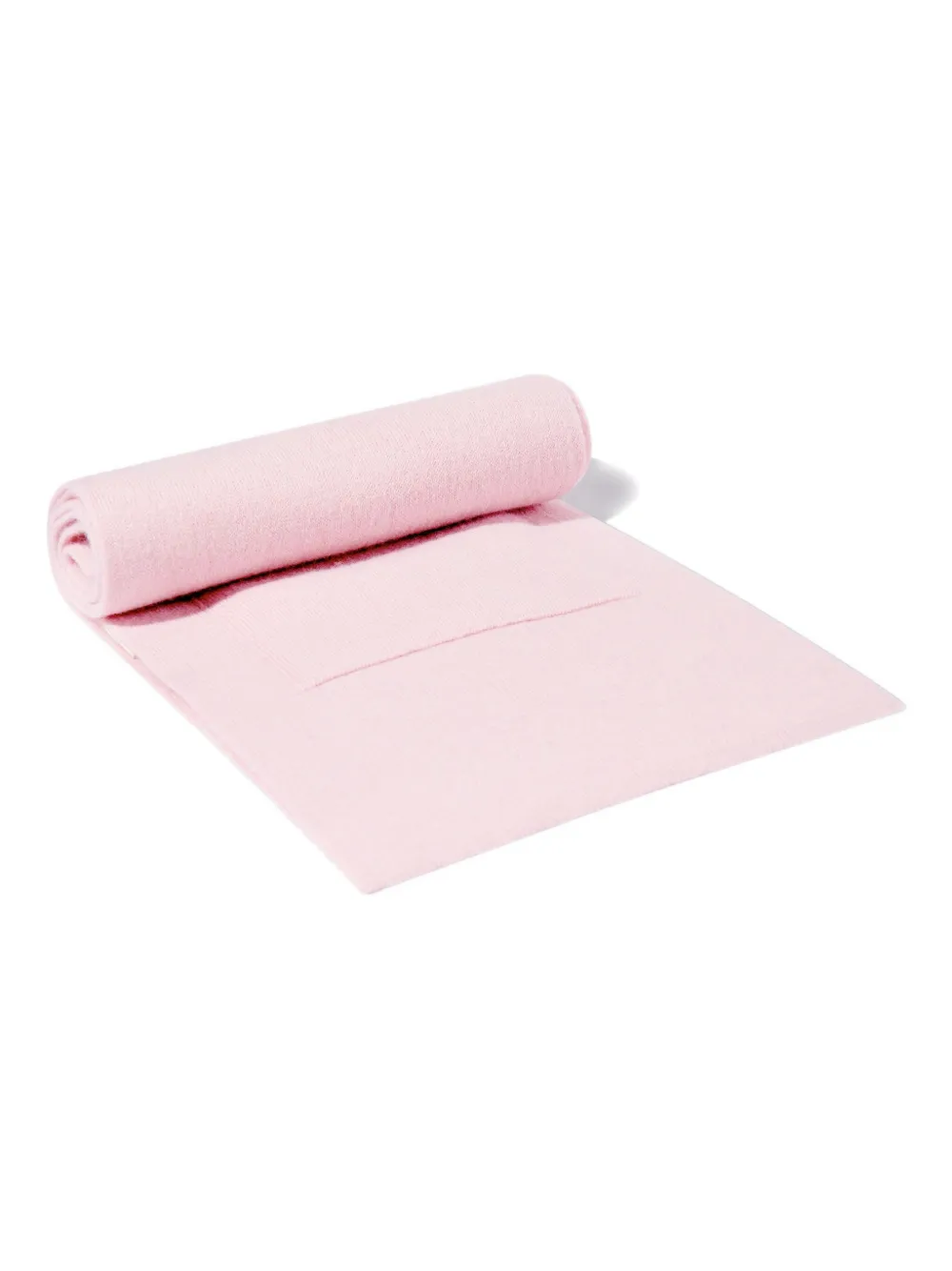 Fendi Kids knitted scarf - Roze
