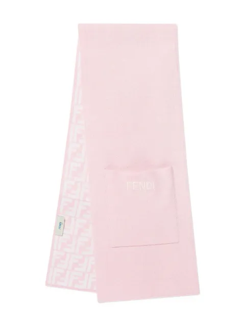 Fendi Kids Sciarpa in maglia