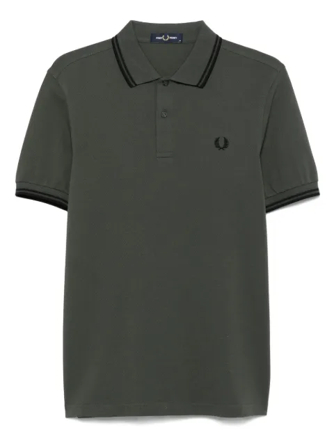Fred Perry logo-embroidered polo shirt