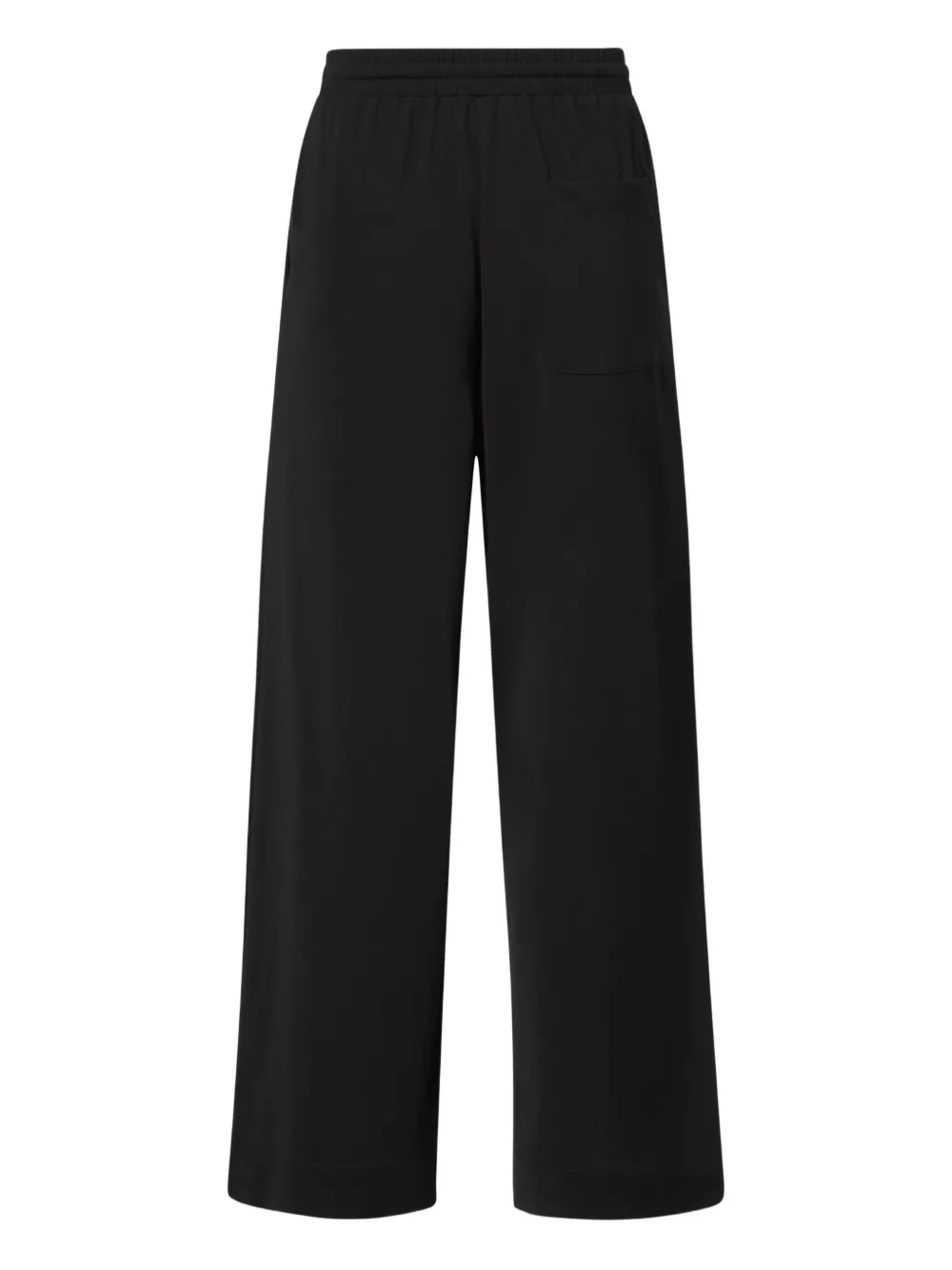 Weekend Max Mara Broek met elastische taille - Zwart