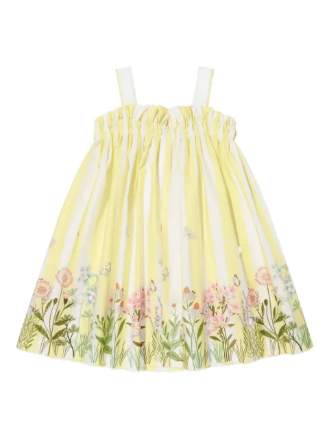 Fendi Kids فستان بطبعة زهور