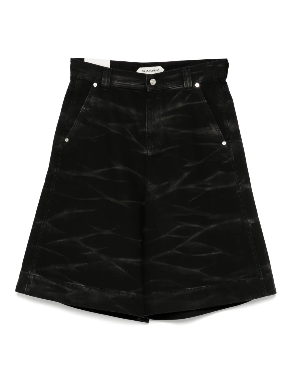 Namacheko shorts de mezclilla Zebra | negro | Image 1