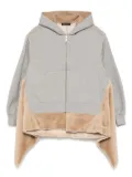 Undercover panelled zip-up jacket - Grey