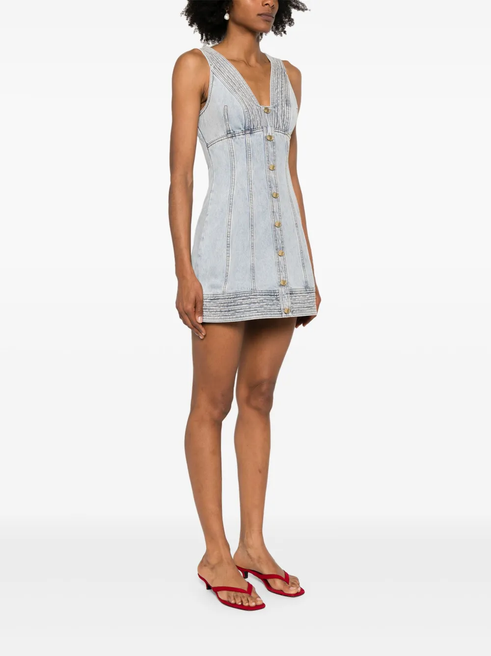 Aje Coast mini-jurk Blauw