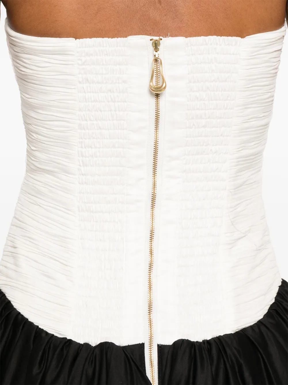 Aje Violette maxi-jurk Wit