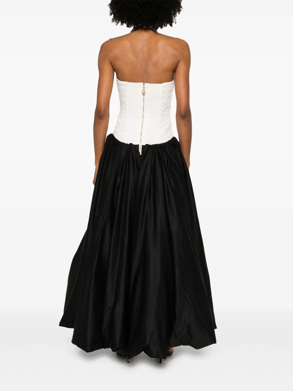 Aje Violette maxi-jurk Wit