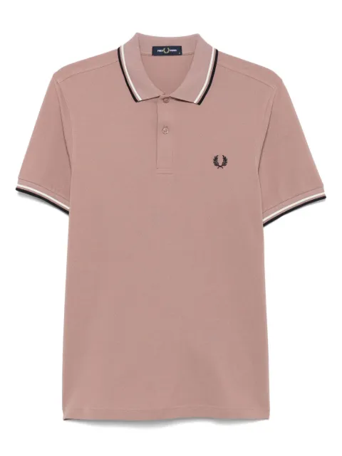 Fred Perry logo-embroidered polo shirt