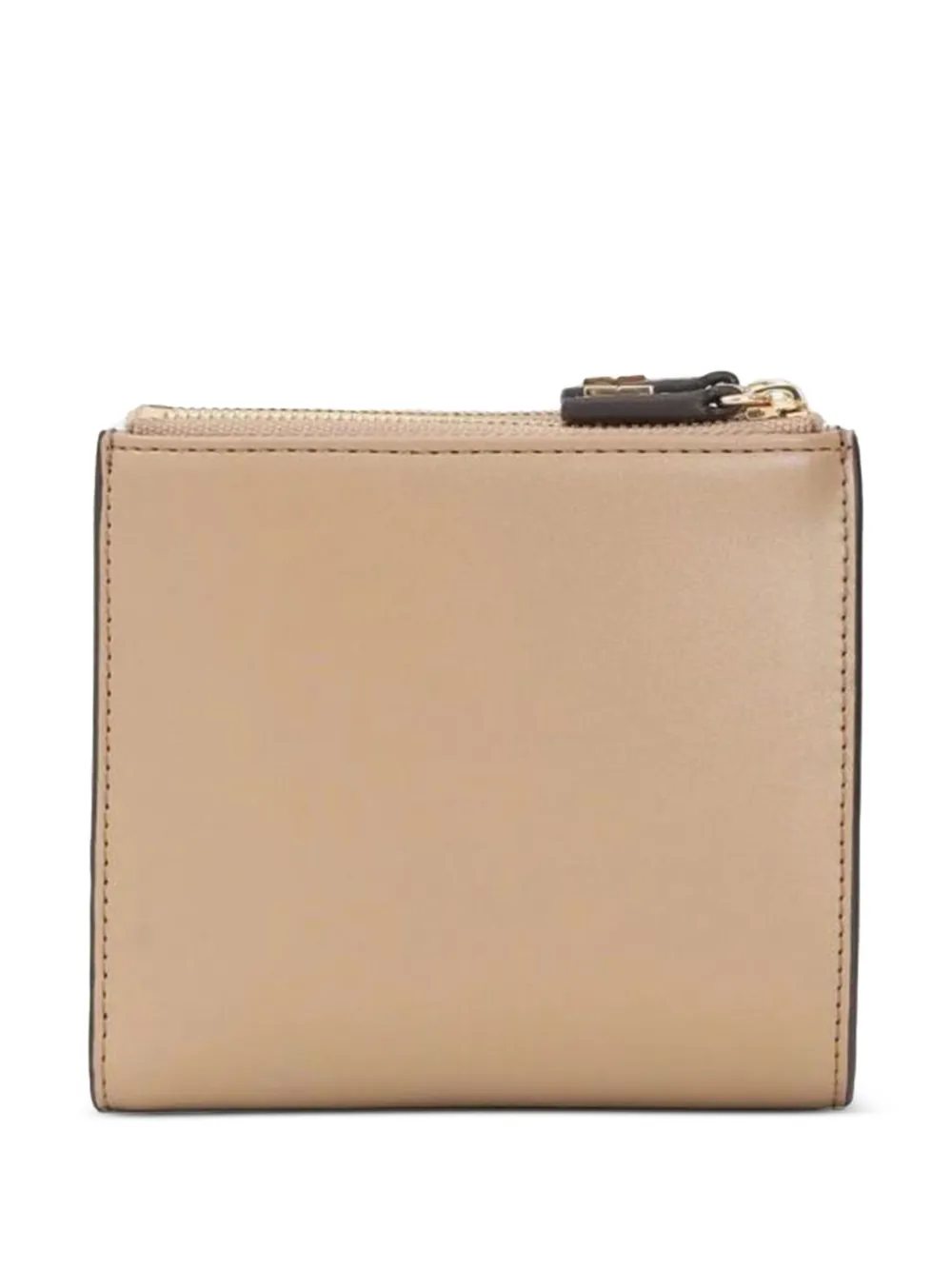 Elisabetta Franchi Portemonnee met logoplakkaat - Bruin