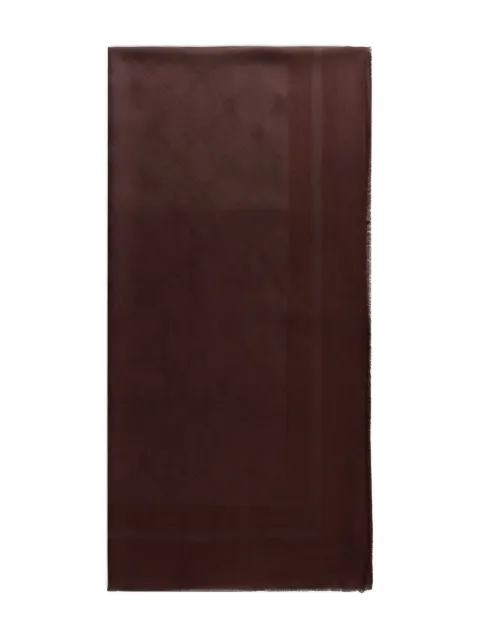 Elisabetta Franchi logo-pattern scarf