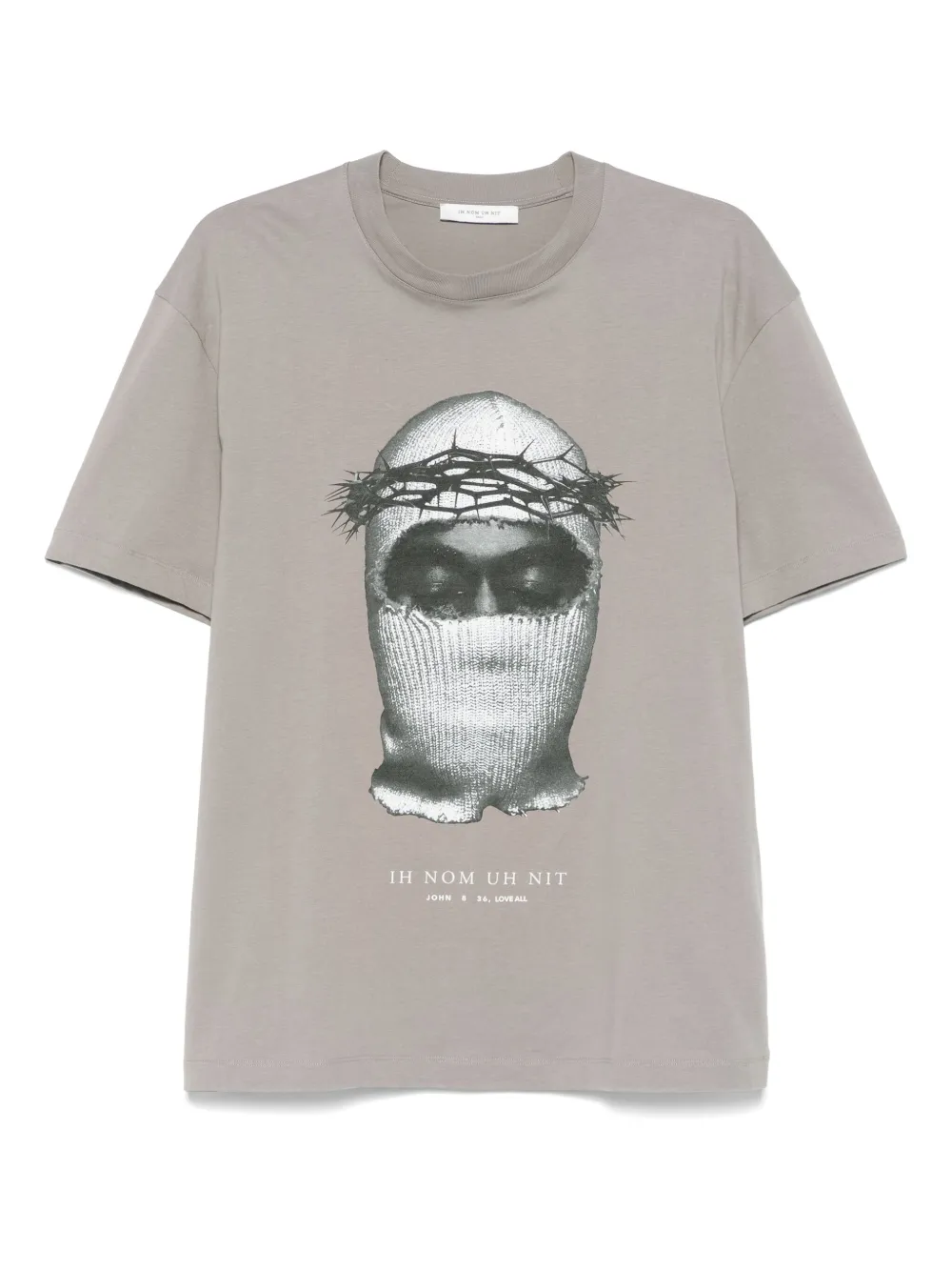 Ih Nom Uh Nit プリント Tシャツ | グレー | Image 1