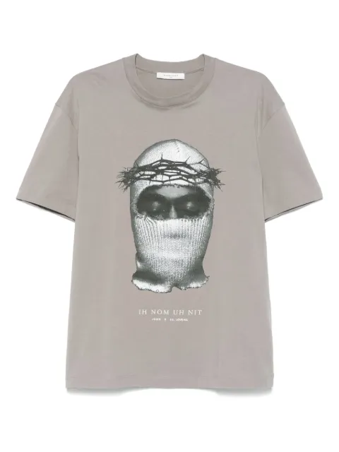 Ih Nom Uh Nit mask-print T-shirt