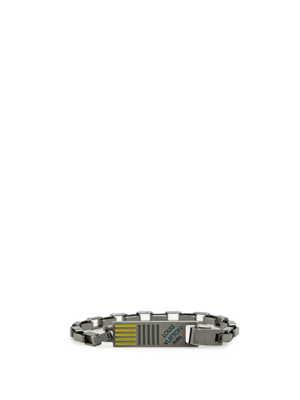 Louis Vuitton Pre-Owned 1990-2024 Brass and Enamel Damier Colors Chain Louis Vuitton Pre-Owned 1990-2024 Brass and Enamel Damier Colors Chain