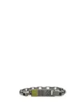 Louis Vuitton Pre-Owned 1990-2024 Brass and Enamel Damier Colors Chain Bracelet costume bracelet - Silver