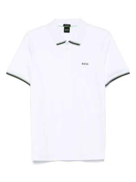BOSS cotton polo shirt