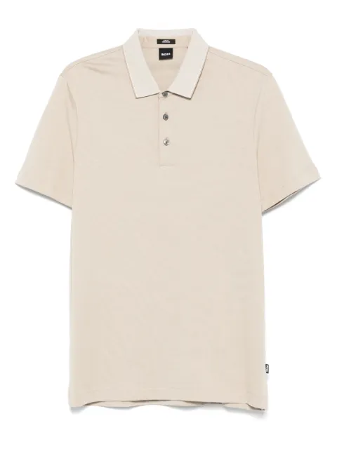 BOSS cotton polo shirt