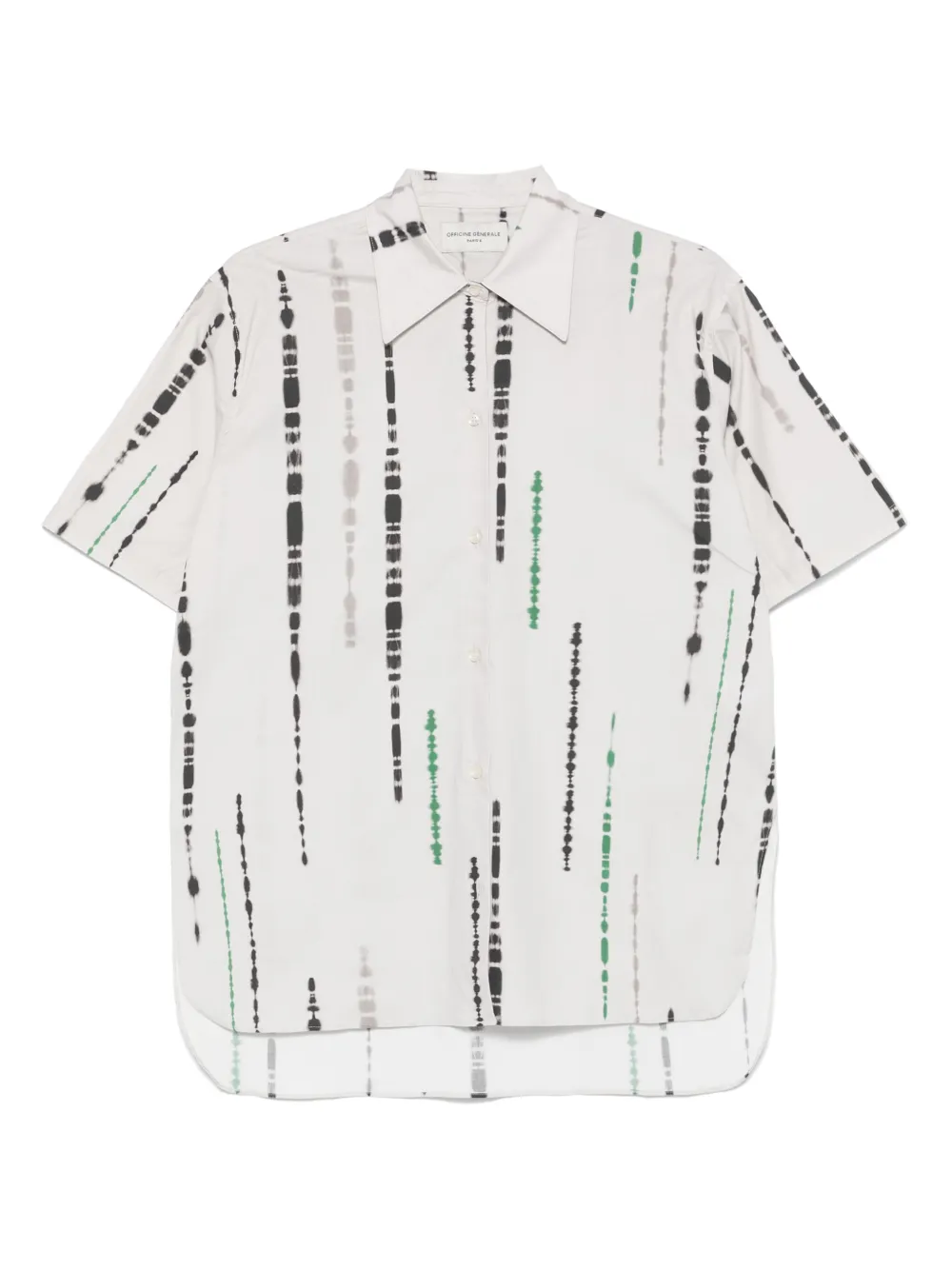 Officine Generale camisa estampada | gris | Image 1