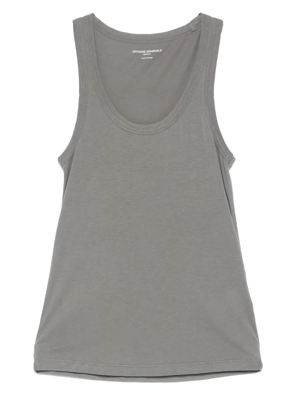 Officine Generale top de tejido melange | gris | Image 1