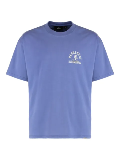 Represent logo-print cotton T-shirt