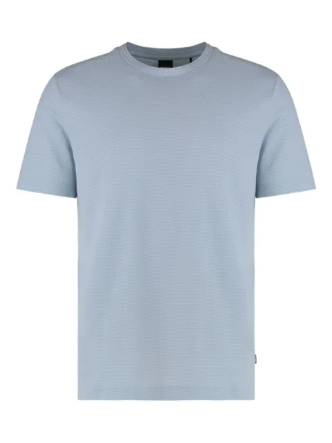 BOSS cotton-blend T-shirt