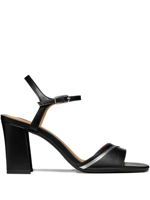 Geox sandalias con tiras y tacón cuadrado