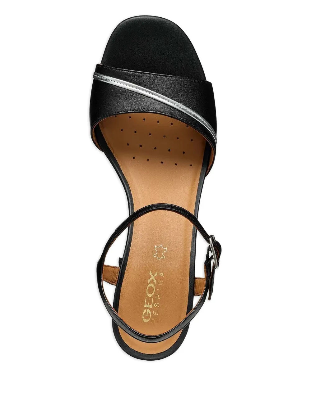 Geox block-heel sandals Black