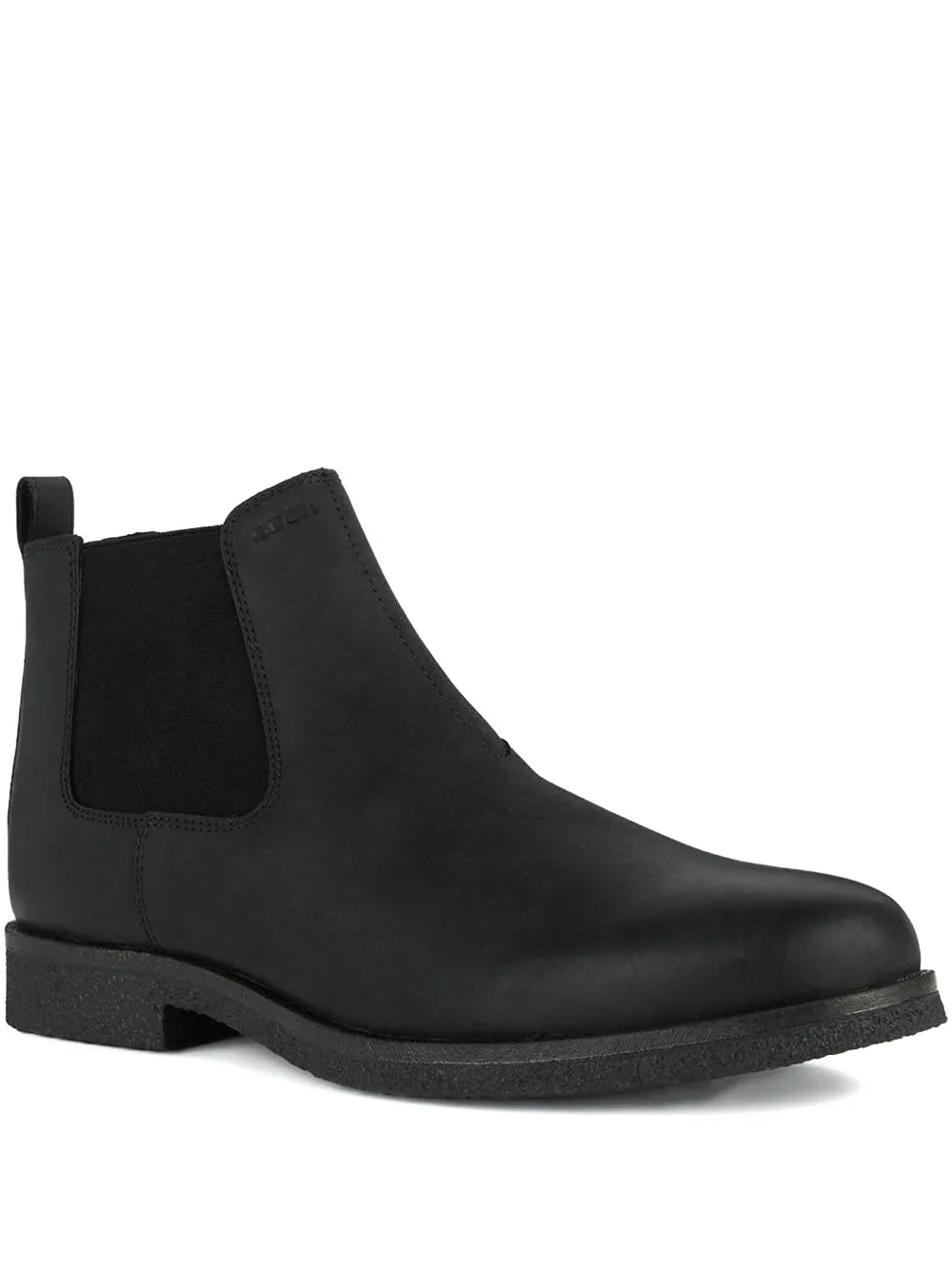 Geox elastic-panel chelsea boots Black