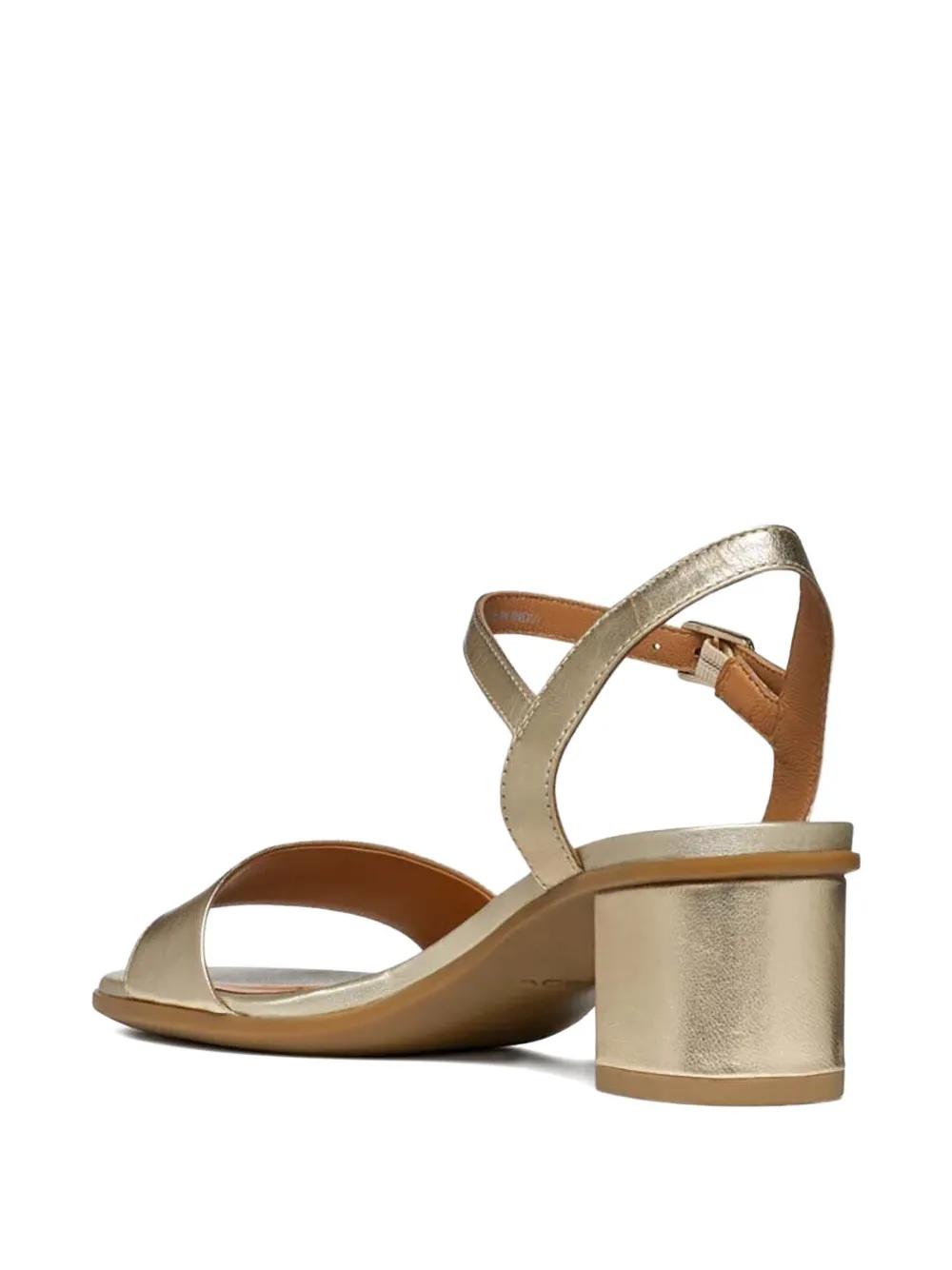 Geox 55mm Aurely block-heel sandals Gold