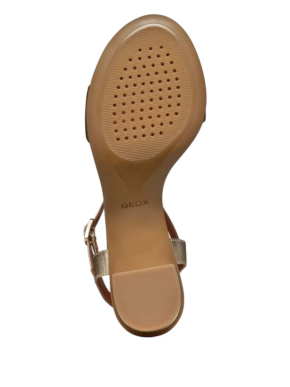 Geox 55mm Aurely block-heel sandals Gold