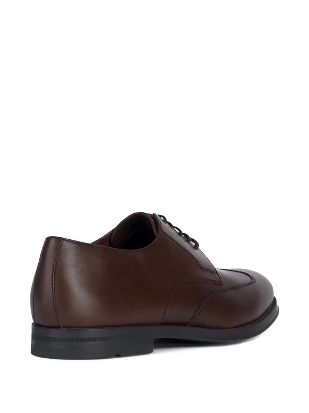 Geox Decio cap-toe derby shoes C6006 BROWN