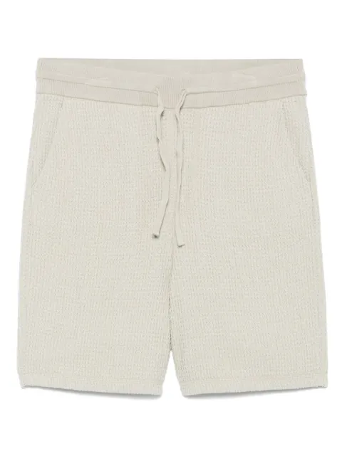 BOSS waffle-knit shorts