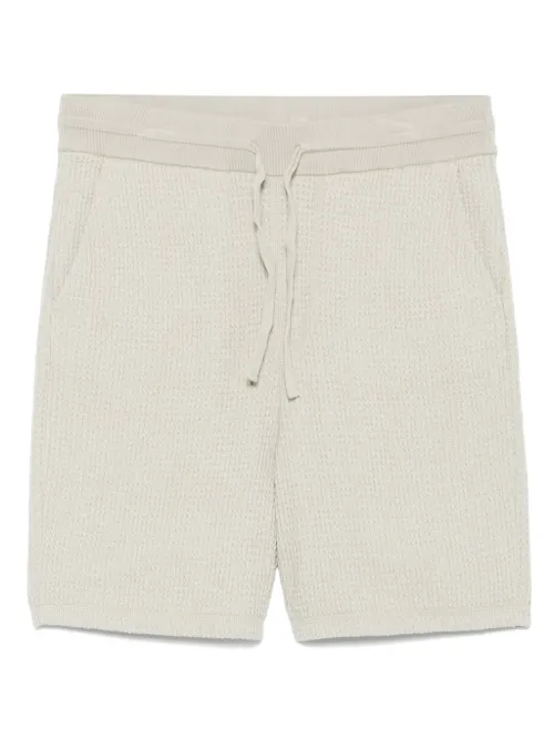 Short en maille gaufrée - BOSS - Modalova