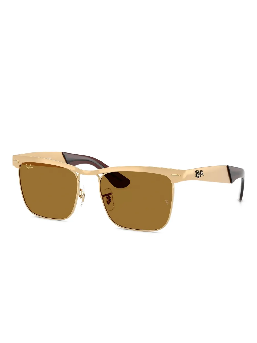 Ray-Ban Zonnebril met vierkant montuur - Goud