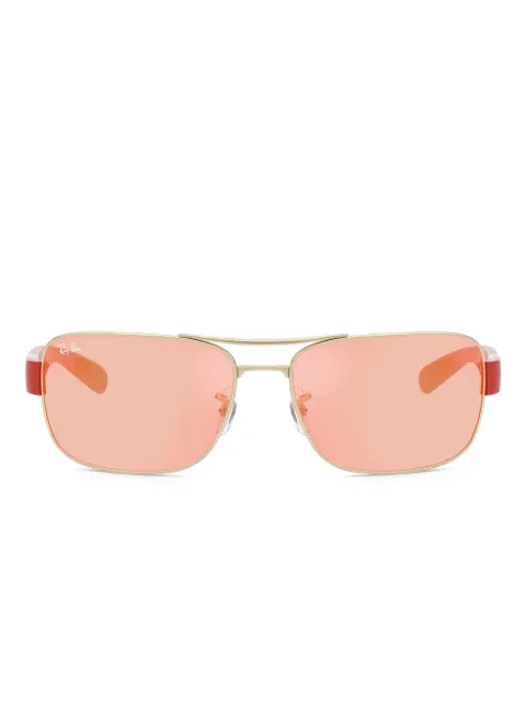 Ray-Ban metal rectangle sunglasses