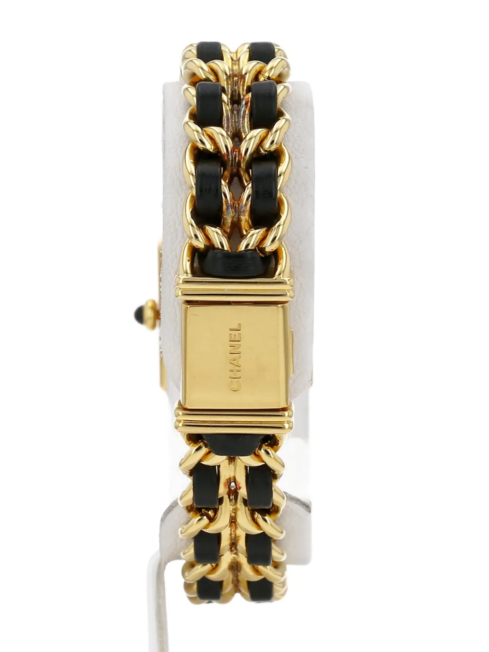 Pre-owned Chanel 1990 Première Xl 26mm In Black