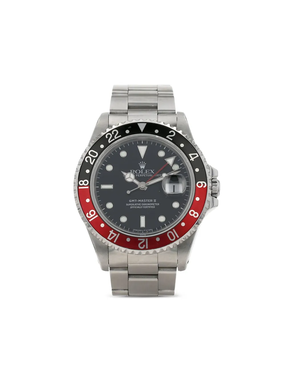 Rolex 1991 プレオウンド GMTマスター II 40mm - ブラック Rolex 1991 プレオウンド GMTマスター II 40mm - ブラック